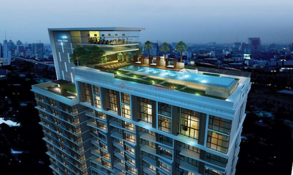 ฿ 22,500/ month Condo for Rent: Centric Sathorn - Saint Louis, 37 m², 1 bedroom(s)