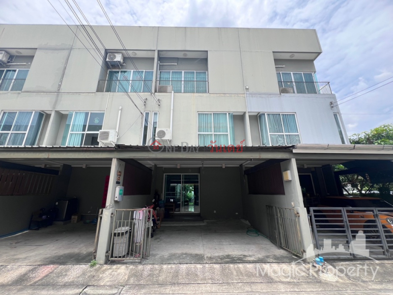 ให้เช่าทาวน์เฮ้าส์ 3 ห้องนอน ใน พาทิโอ พัฒนาการ 38 ถนนพฤกษา เขตสวนหลวง กรุงเทพฯ รายการเช่า