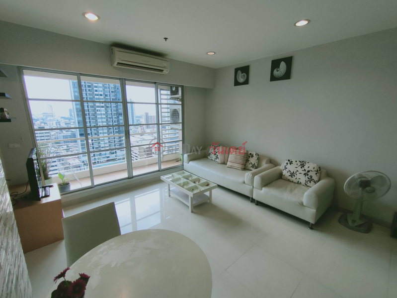 ฿ 26,000/ month, Condo for Rent: Baan Klang Krung Siam - Pathumwan, 55 m², 1 bedroom(s)