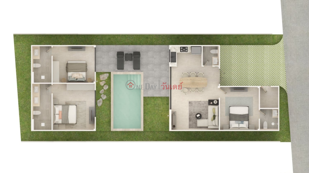 ค้นหาอสังหาริมทรัพย์ในประเทศไทย | OneDay | ที่อยู่อาศัย รายการขาย, Luma Pool Villas