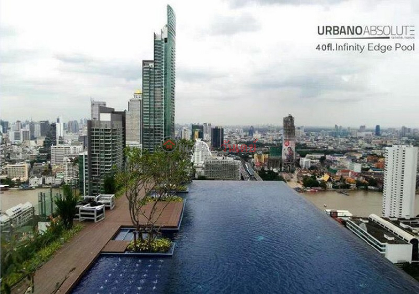 Property Search Thailand | OneDay | Residential | Rental Listings, Condo for Rent: Urbano Absolute Sathon - Taksin, 40 m², 1 bedroom(s)