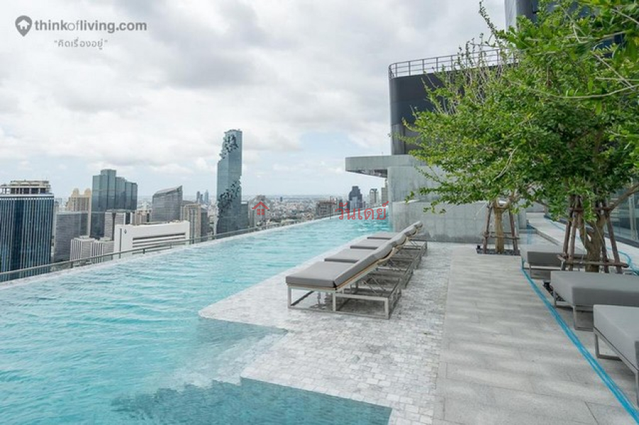 ฿ 25,000/ เดือน, Ashton Chula - Silom สำหรับ เช่า | คอนโด ใน สี่พระยา