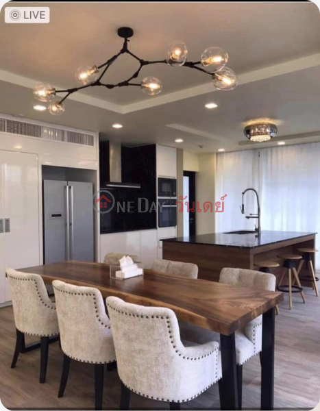 ฿ 125,000/ month | Condo for Rent: Penthouse Condominium II, 230 m², 3 bedroom(s)