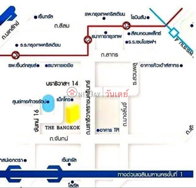 คอนโด สำหรับ เช่า: The Bangkok Narathiwas Ratchanakarint, 76 ตร.ม., 2 ห้องนอน ประเทศไทย เช่า | ฿ 28,000/ เดือน