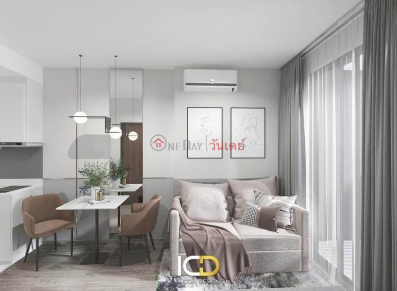 ฿ 21,000/ month, Condo for Rent: IDEO Mobi Sukhumvit 66, 36 m², 1 bedroom(s)