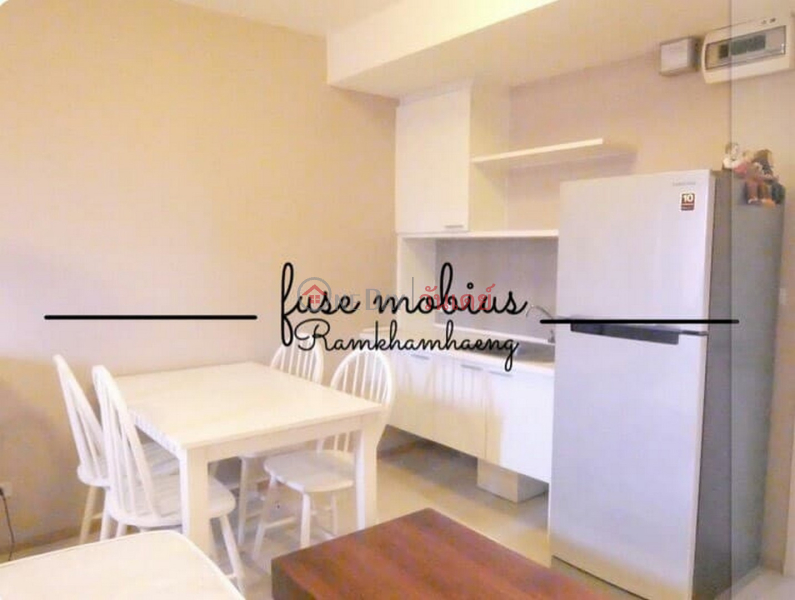 Condo for Rent: Fuse Mobius Ramkhamhaeng Station, 38 m², 1 bedroom(s) Rental Listings