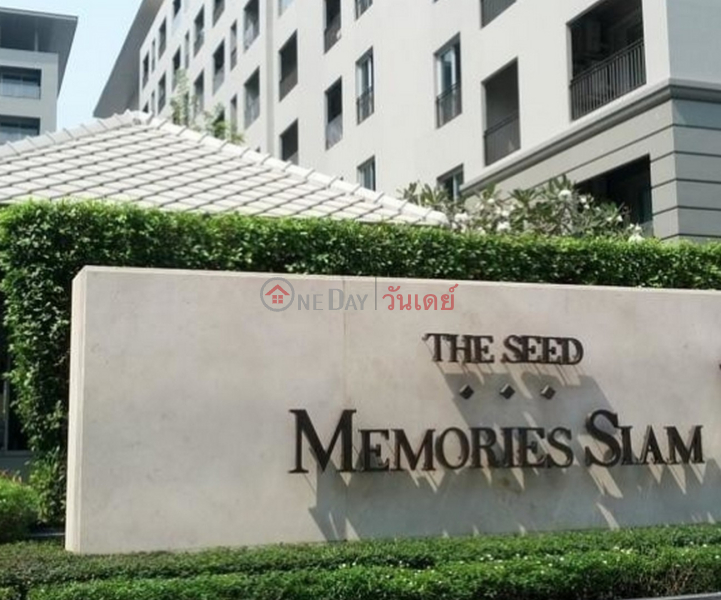 Condo for Rent: The Seed Memories Siam, 37 m², 1 bedroom(s) Rental Listings