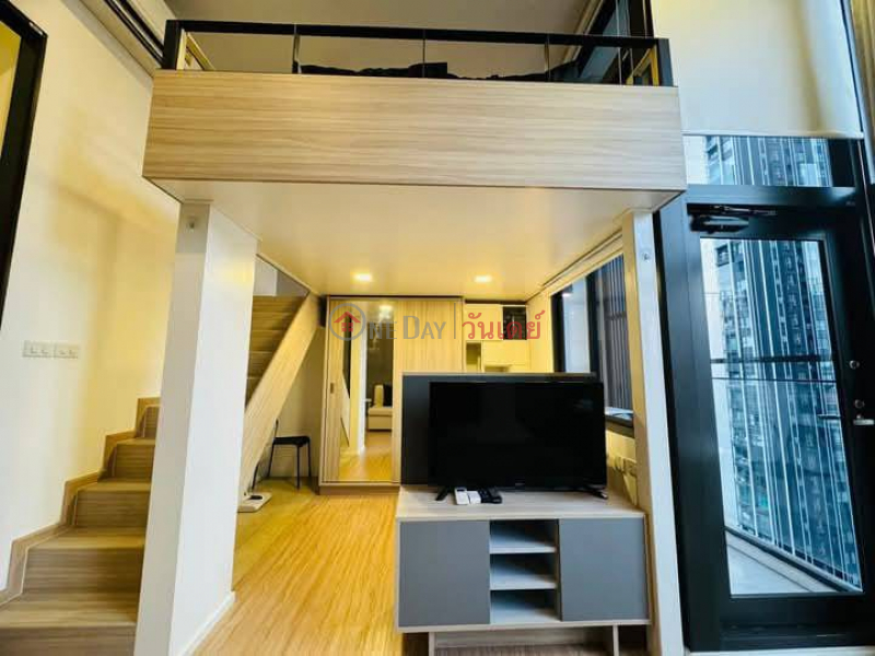 ฿ 22,000/ month | Chewathai Residence Asoke – Loft Duplex for Rent