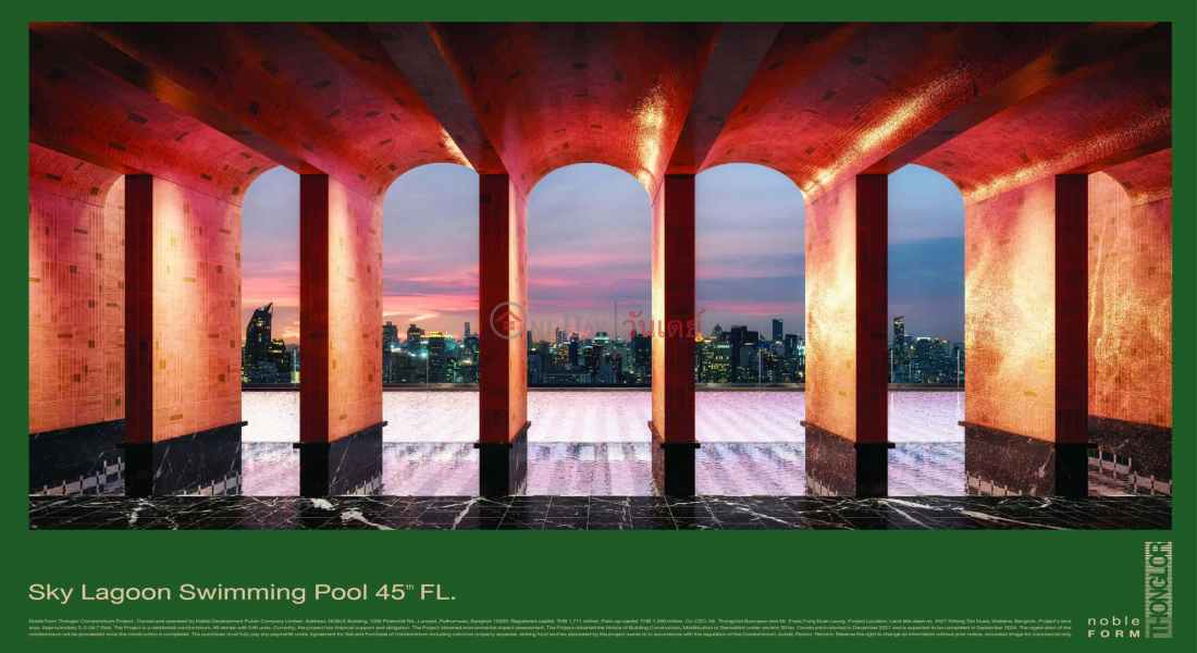 NOBLE FORM THONGLOR Bangkok รายการขาย (TRI-TP000733)