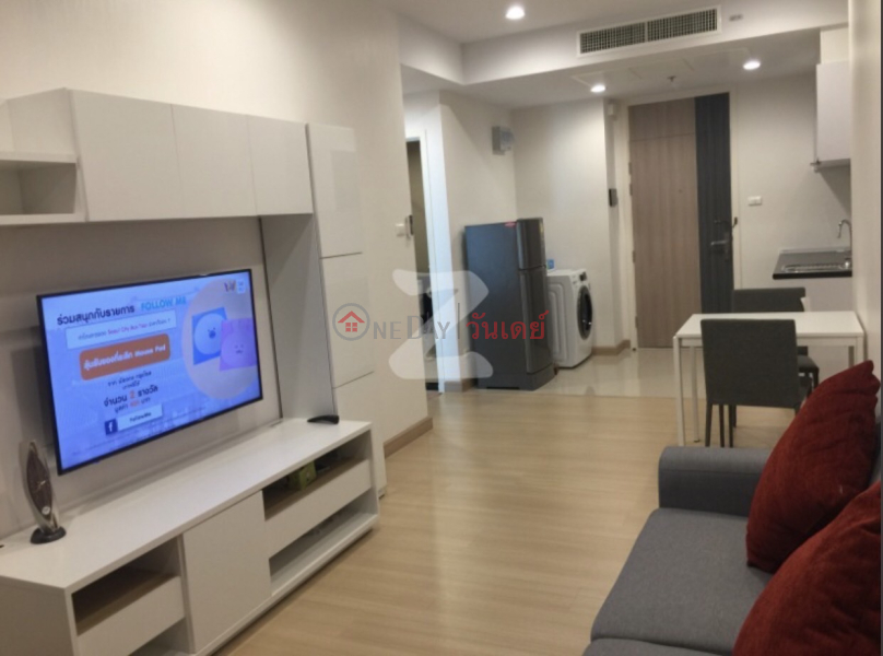 Property Search Thailand | OneDay | Residential | Rental Listings | Condo for Rent: Supalai Lite Ratchada - Naradhiwas - Sathon, 50 m², 1 bedroom(s)