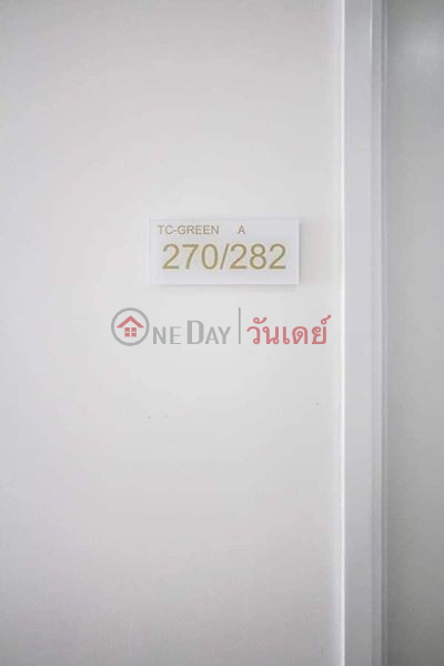 Property Search Thailand | OneDay | Residential, Rental Listings | Condo for Rent: T.C. Green, 38 m², 1 bedroom(s)