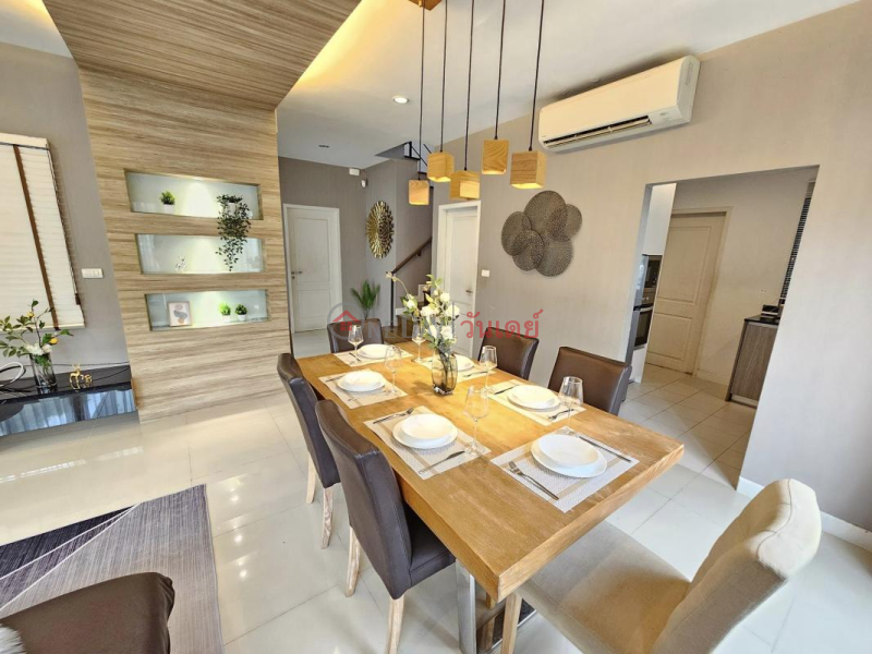 Property Search Thailand | OneDay | Residential Rental Listings Townhouse for Rent: Baan Lumpini Suan Luang Rama 9, 228 m², 4 bedroom(s)