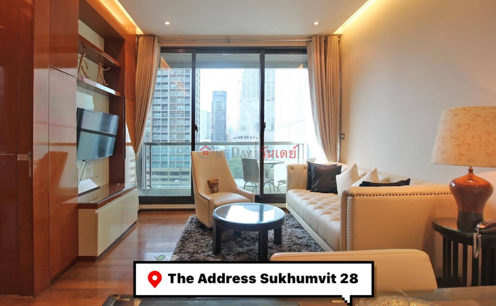 Condo for Rent: The Address Sukhumvit 28, 53 m², 1 bedroom(s),Thailand Rental | ฿ 50,000/ month