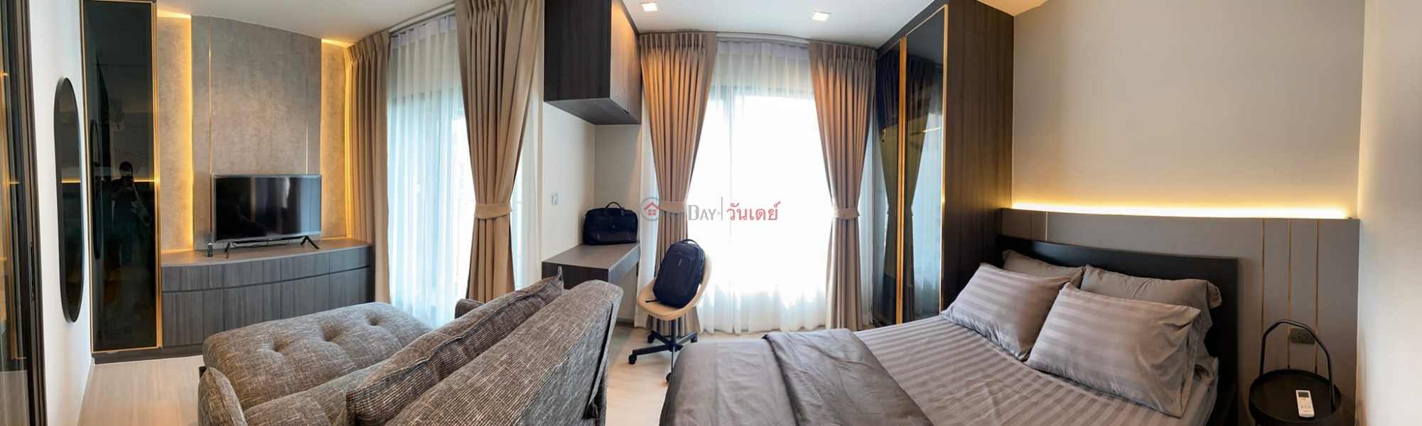 Property Search Thailand | OneDay | Residential, Rental Listings | Condo for rent: Life Asoke - Rama 9 (22nd floor, building A)