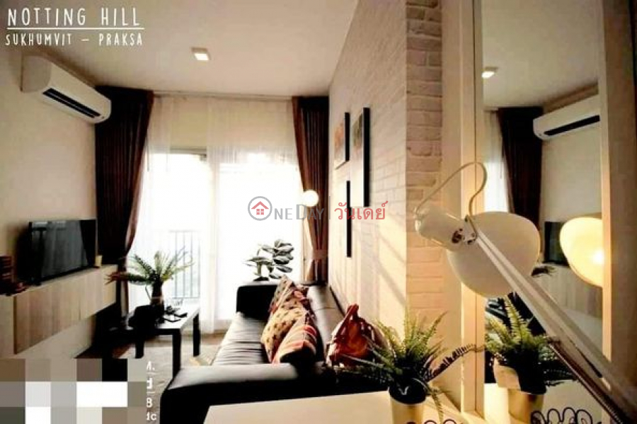 ฿ 7,500/ เดือน, ให้เช่าคอนโด Notting Hill สุขุมวิท-แพรกษา (ชั้น 32)