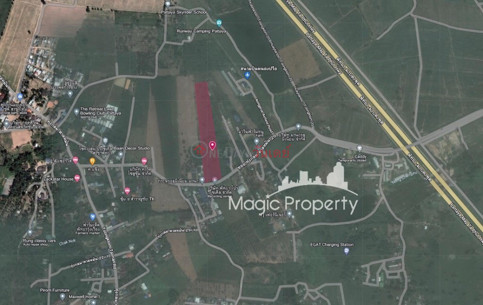 15 Rai Land For Sale on Thung Klom-Tan Man 29 Road, Bang Lamung, Chon Buri, Thailand | Sales ฿ 188.64Million