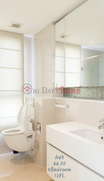 ฿ 59,000/ month | Condo for Rent: H Sukhumvit 43, 66 m², 2 bedroom(s)