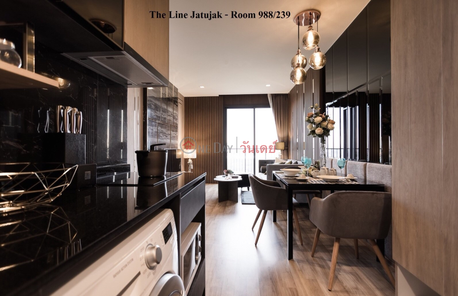 Condo for Rent: THE LINE Jatujak - Mochit, 62 m², 2 bedroom(s),Thailand | Rental | ฿ 47,000/ month