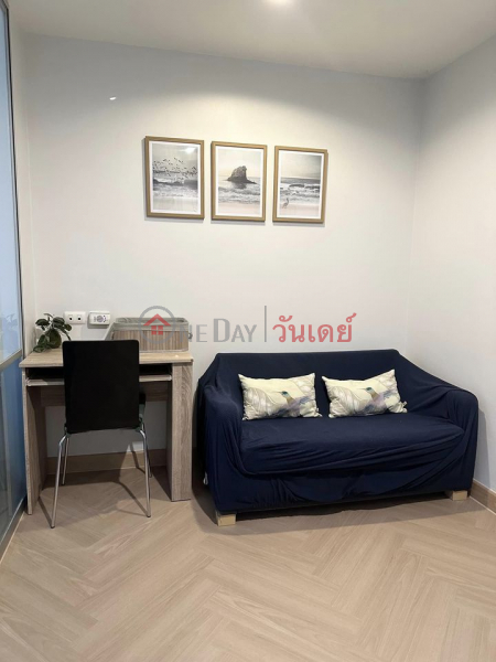 ฿ 7,200/ month | Condo Lumpini Ville On Nut 46 (3rd floor, Building A1),26m2, fully furnished, free parking
