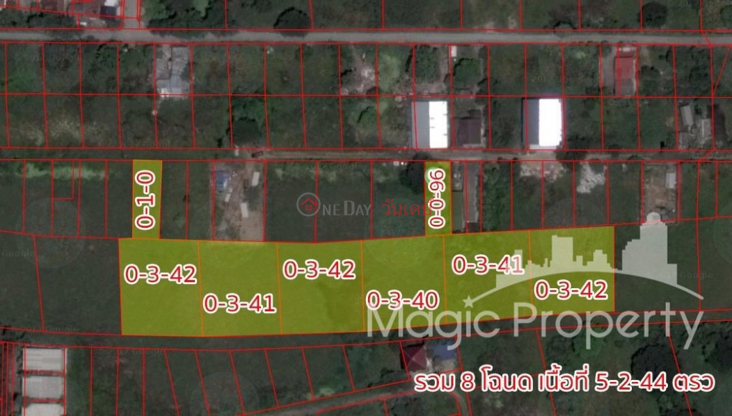 ขายที่ดินในซอยอ่อนนุช 66 (แยก 19-1-1) เขตประเวศ กรุงเทพมหานคร 10250 รายการขาย