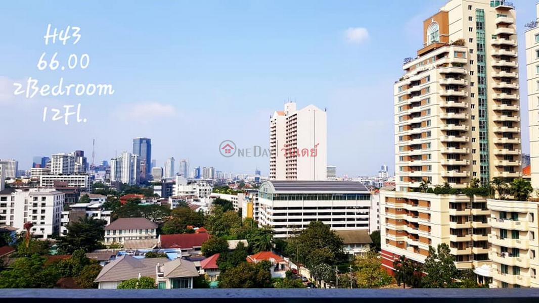 Condo for Rent: H Sukhumvit 43, 66 m², 2 bedroom(s),Thailand, Rental, ฿ 59,000/ month