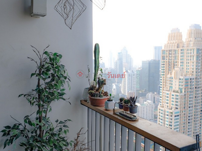 Property Search Thailand | OneDay | Residential, Rental Listings | Condo for Rent: Nara 9 by Eastern Star, 39 m², 1 bedroom(s)