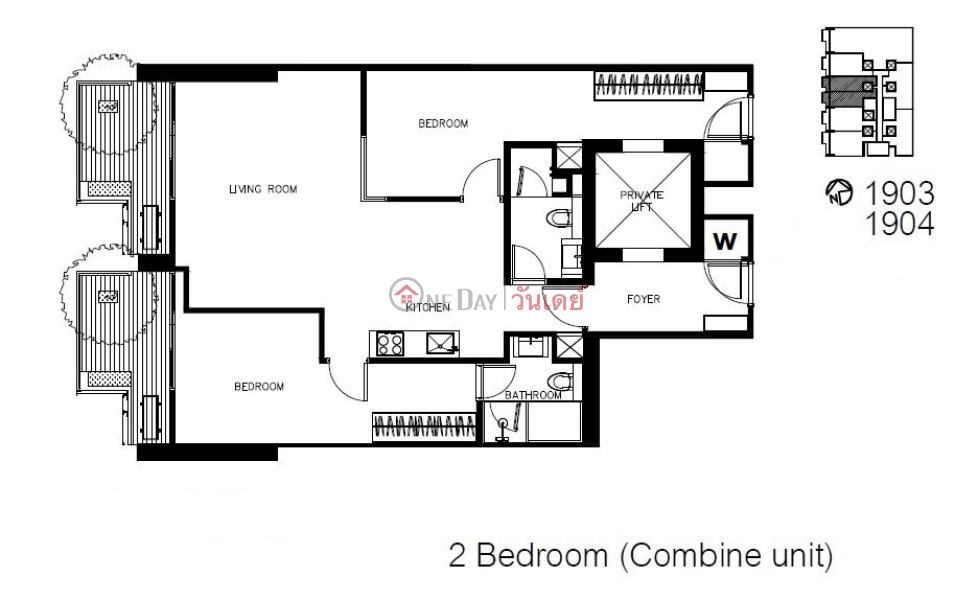 ฿ 19.73Million | คอนโด สำหรับ ขาย: Siamese Exclusive Sukhumvit 31, 94 ตร.ม., 2 ห้องนอน