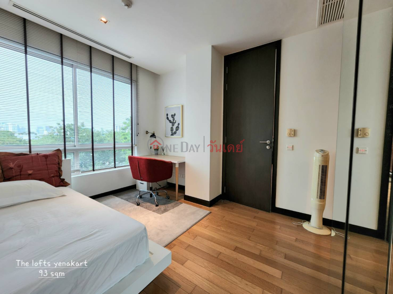 Condo for Rent: The Lofts Yennakart, 93 m², 2 bedroom(s),Thailand Rental | ฿ 40,000/ month