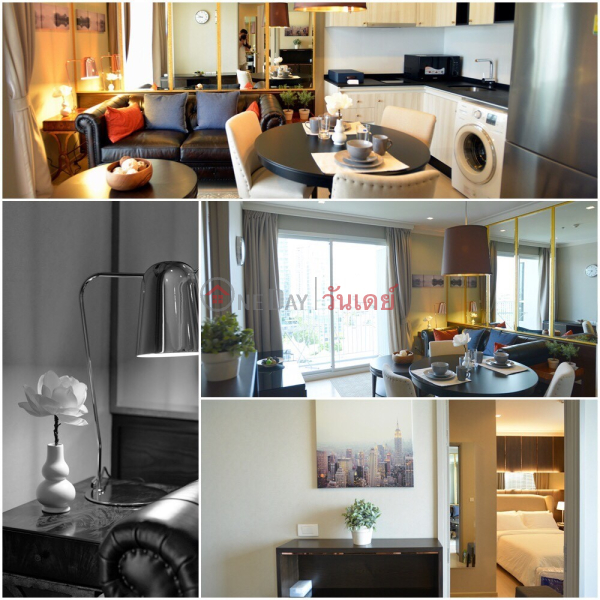 Property Search Thailand | OneDay | Residential, Rental Listings | Condo for Rent: HQ by Sansiri, 44 m², 1 bedroom(s)