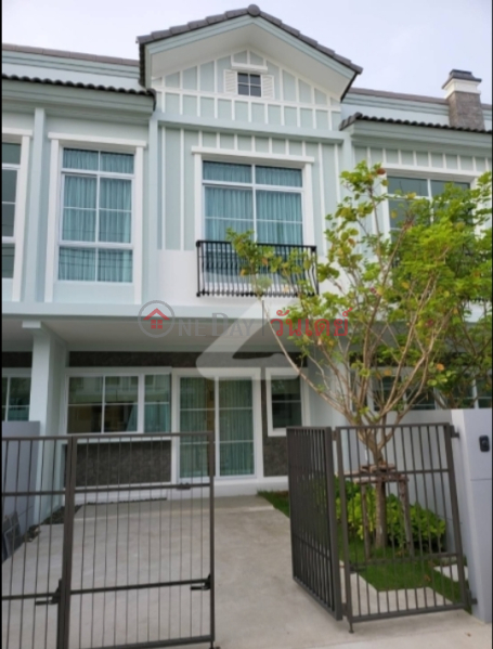 Townhouse for Rent: Indy Bangna-ramkhamhaeng 2, 122 m², 2 bedroom(s) Rental Listings