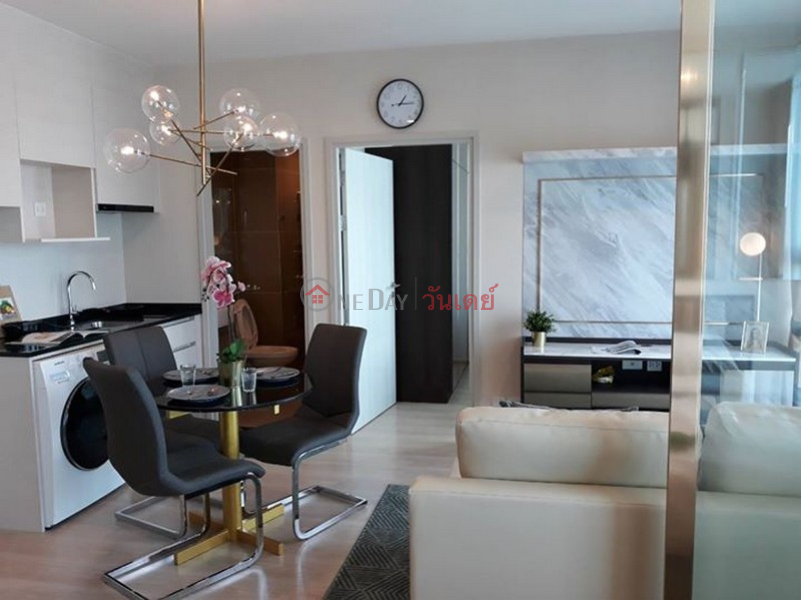 ฿ 28,000/ month | Condo for Rent: Noble Revolve Ratchada 2, 38 m², 2 bedroom(s)