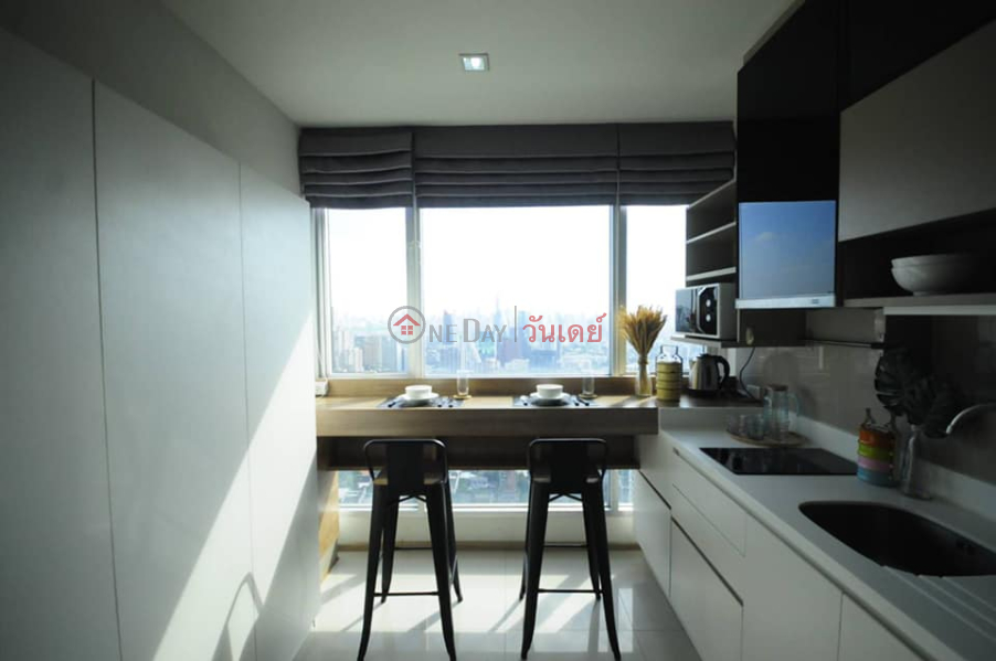 Property Search Thailand | OneDay | Residential, Rental Listings | Condo for Rent: Rhythm Phahol-Ari, 45 m², 1 bedroom(s)