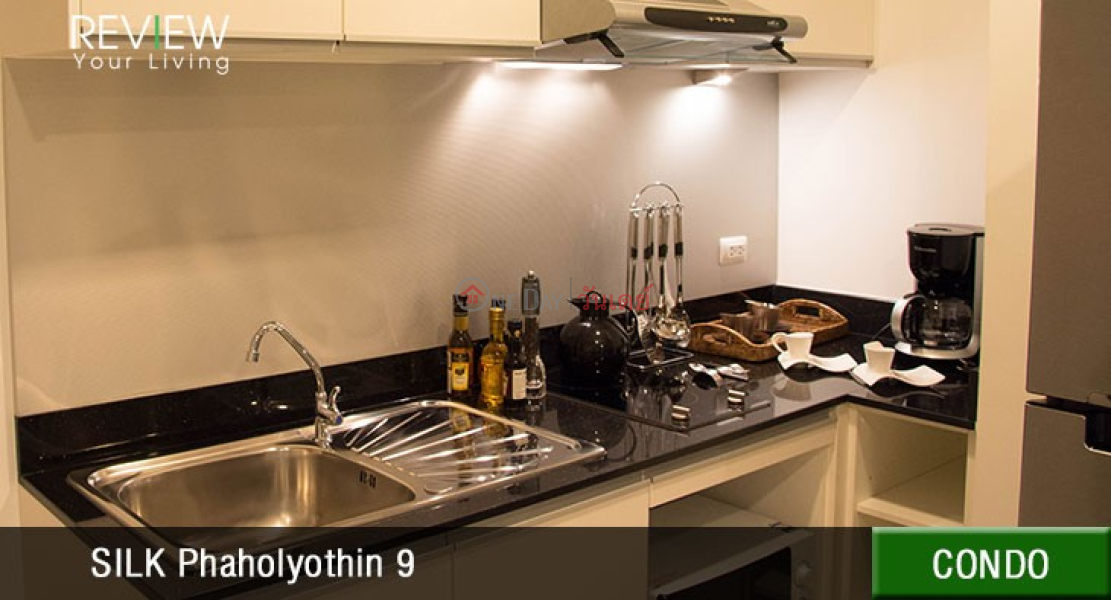 Condo for Rent: Silk Phaholyothin 9, 45 m², 1 bedroom(s) Thailand, Rental, ฿ 21,000/ month