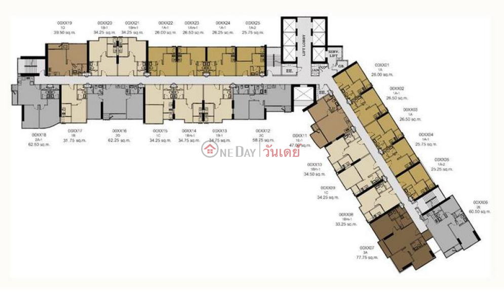 ฿ 6.6Million, คอนโด สำหรับ ขาย: THE LINE Jatujak - Mochit, 34 ตร.ม., 1 ห้องนอน