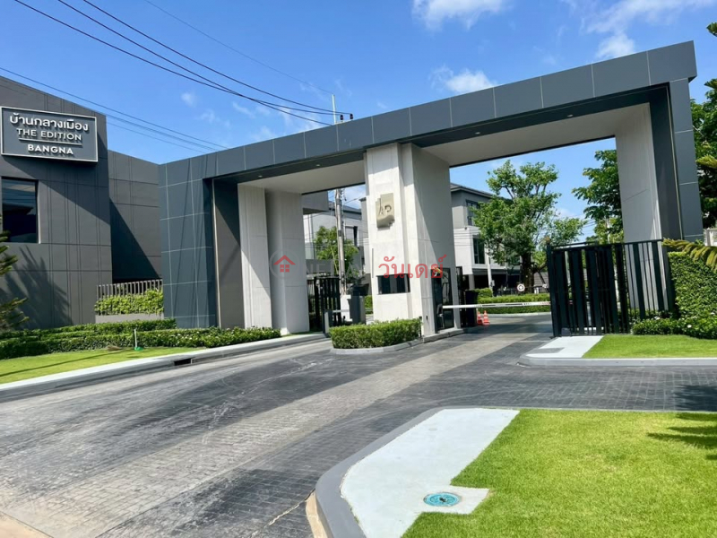 ให้เช่า: บ้านหรูใหม่เอี่ยม – The Edition Bangna | 4 ห้องนอน | วิวทะเลสาบและสนามกอล์ฟ | ประเทศไทย | เช่า, ฿ 100,000/ เดือน