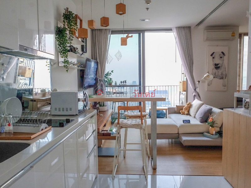 Property Search Thailand | OneDay | Residential, Rental Listings | Condo for Rent: Nara 9 by Eastern Star, 39 m², 1 bedroom(s)