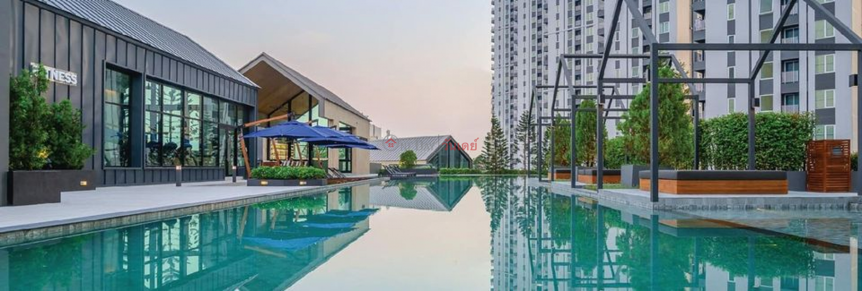 ฿ 11,000/ month Condo for rent Chapter One Eco Ratchada-HuaiKhwang (8th floor)