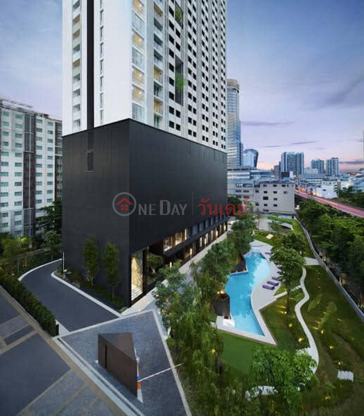 ฿ 17,000/ เดือน, คอนโด สำหรับ เช่า: A Space I.d. Asoke - Ratchada, 34 ตร.ม., 1 ห้องนอน