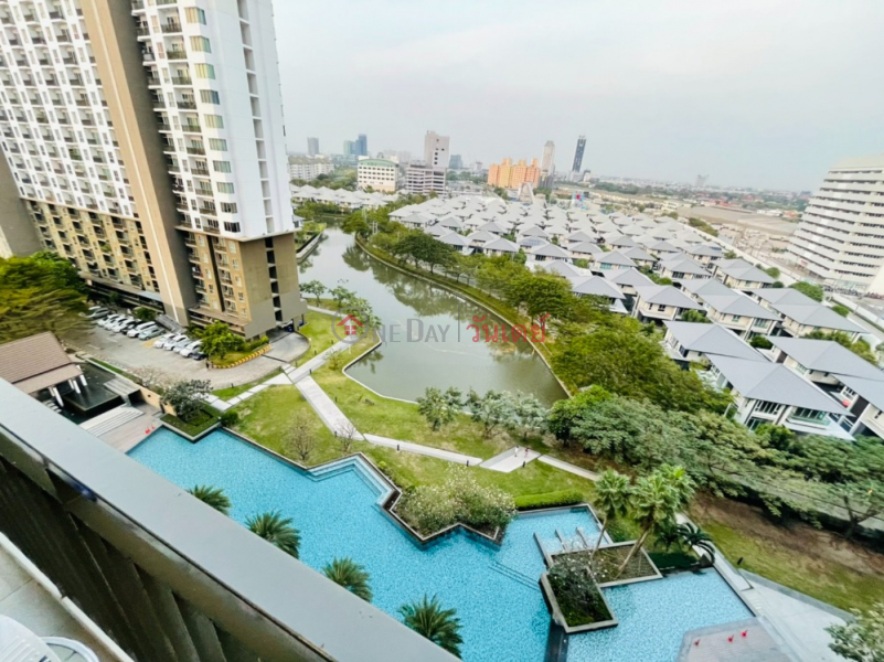 ฿ 9,900/ month | Condo for rent The Parkland Srinakarin Lakeside (12th floor)