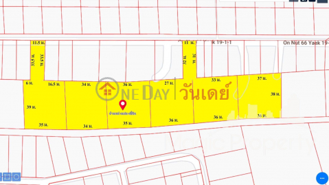 ขายที่ดินในซอยอ่อนนุช 66 (แยก 19-1-1) เขตประเวศ กรุงเทพมหานคร 10250 _0