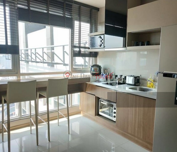 คอนโด สำหรับ เช่า: Rhythm Sathorn, 44 ตร.ม., 1 ห้องนอน, ประเทศไทย เช่า | ฿ 28,000/ เดือน