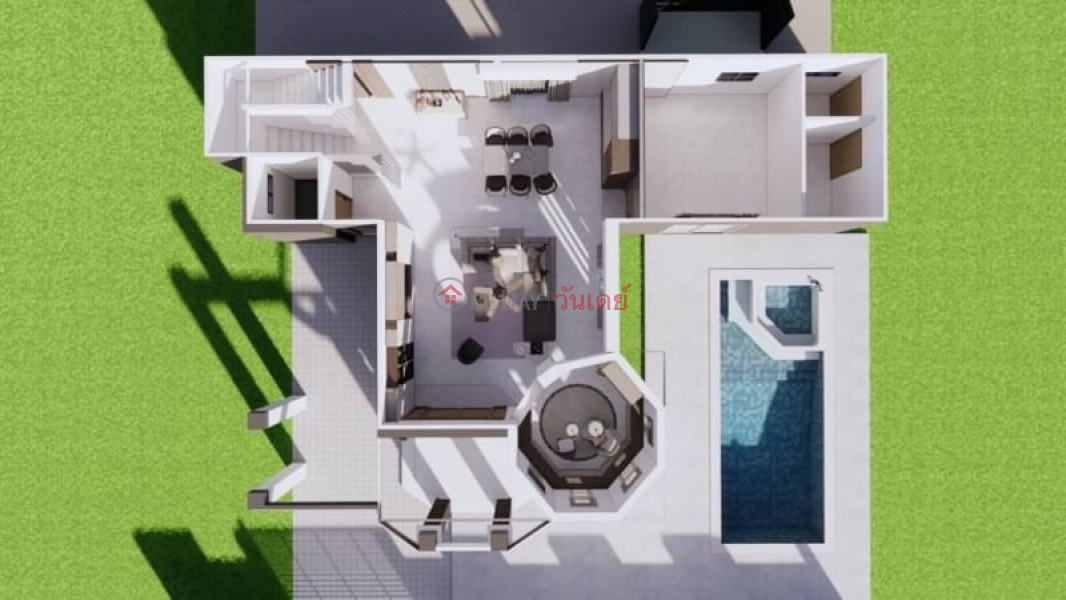 ฿ 6.99Million | New Luxury Pool Villa Renovate Modern Style 3 Beds 2 Baths Sukumvit Road