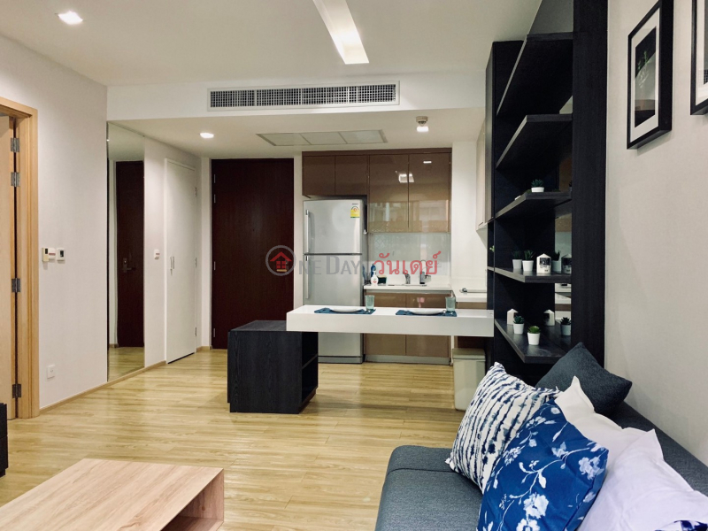 ฿ 33,000/ month | Condo for Rent: Siri at Sukhumvit, 52 m², 1 bedroom(s)