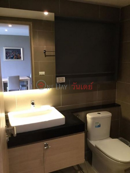 ฿ 27,000/ month Condo for Rent: Klass Condo Silom, 39 m², 1 bedroom(s)