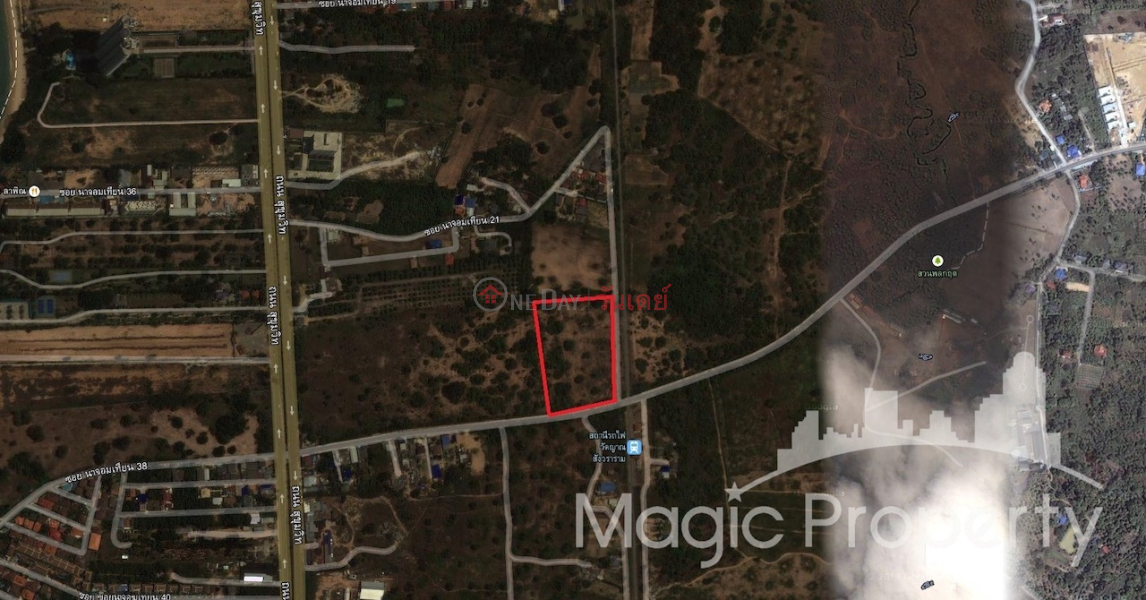 ฿ 274.35Million | 9 Rai Land For Sale Near Yansangwararam Temple, Sattahip, Chon Buri