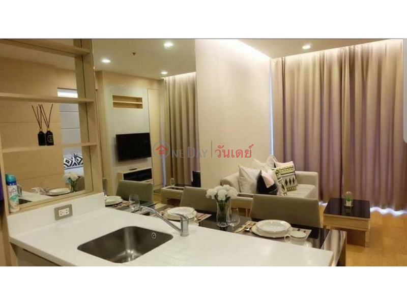 Property Search Thailand | OneDay | Residential | Rental Listings | Condo for Rent: The Address Asoke, 45 m², 1 bedroom(s)