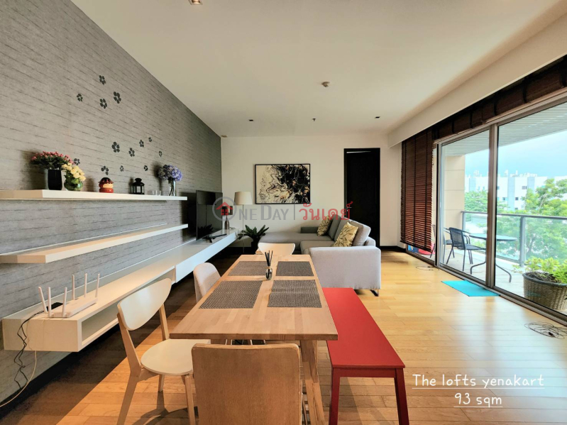 Condo for Rent: The Lofts Yennakart, 93 m², 2 bedroom(s) Rental Listings