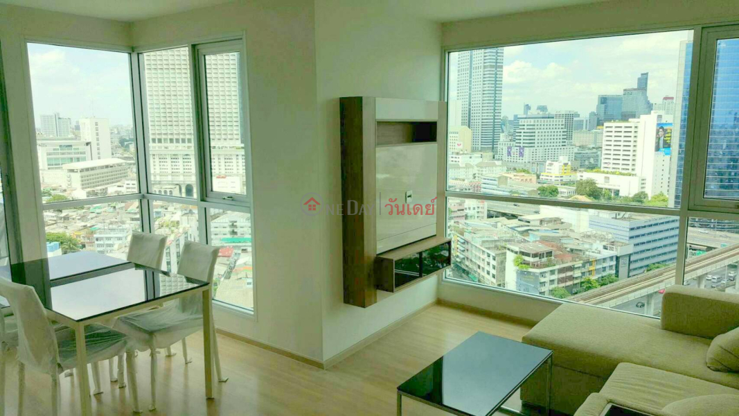 Property Search Thailand | OneDay | Residential | Rental Listings, Condo for Rent: Rhythm Sathorn, 55 m², 1 bedroom(s)