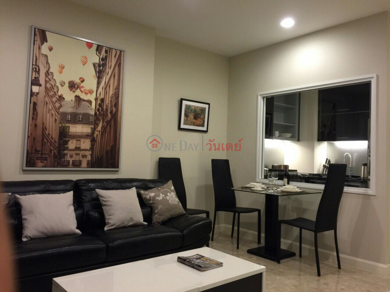 Condo for Rent: The Crest Sukhumvit 34, 52 m², 1 bedroom(s) Rental Listings