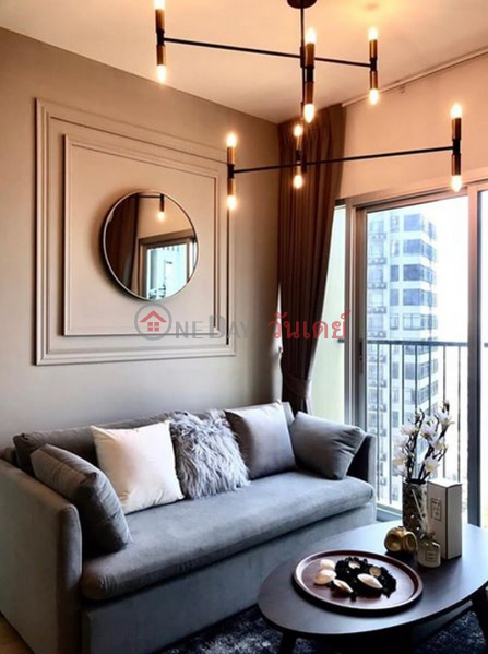 Condo for Rent: Noble Revolve Ratchada 2, 39 m², 1 bedroom(s) Rental Listings